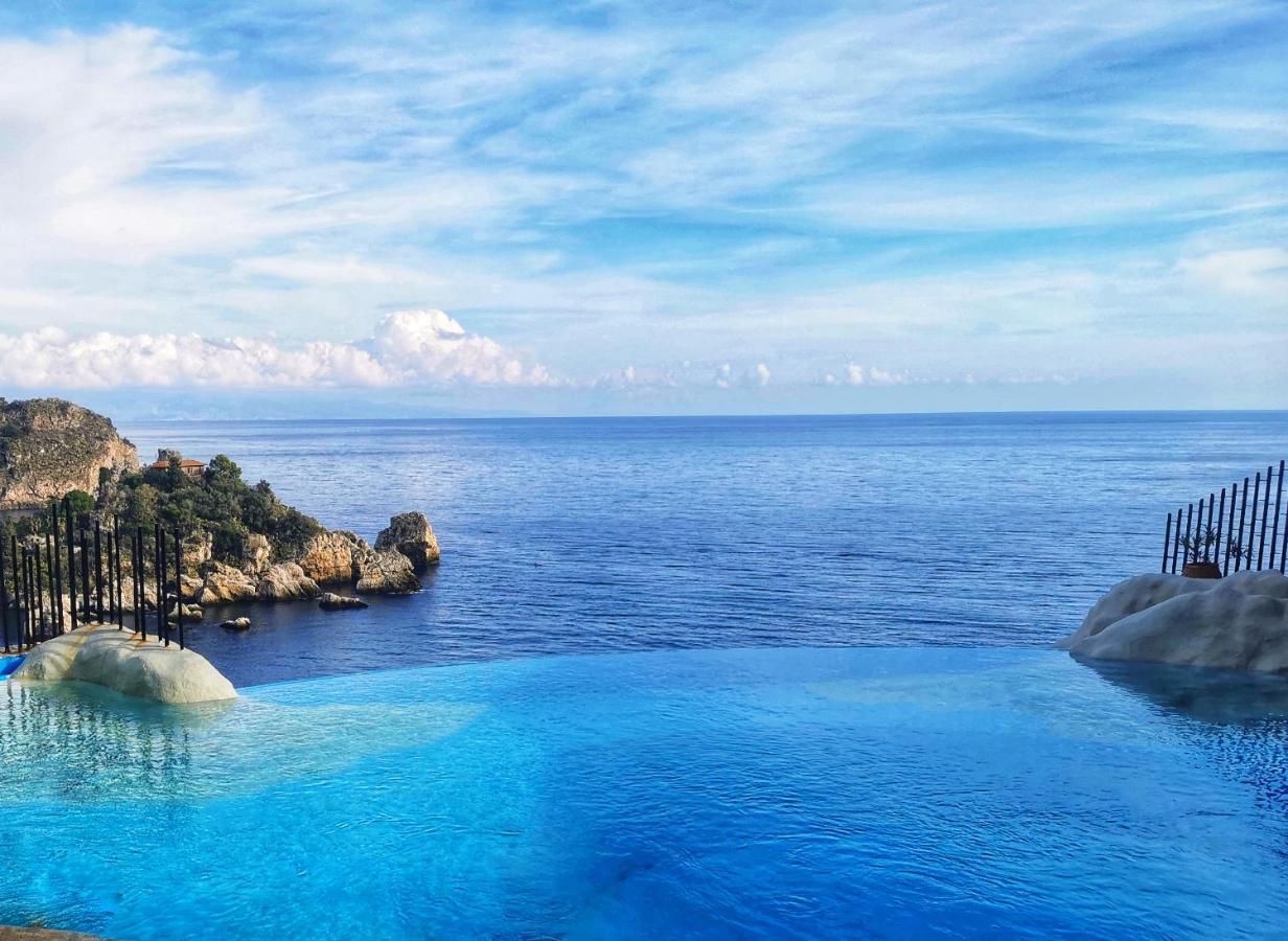 Villa Infinity Vista Mare E Relax Taormina Eksteriør billede