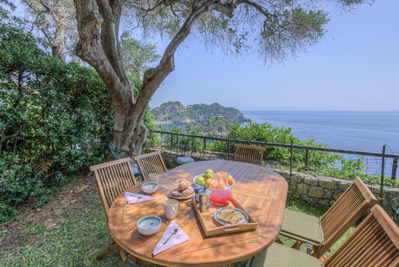Villa Infinity Vista Mare E Relax Taormina Eksteriør billede