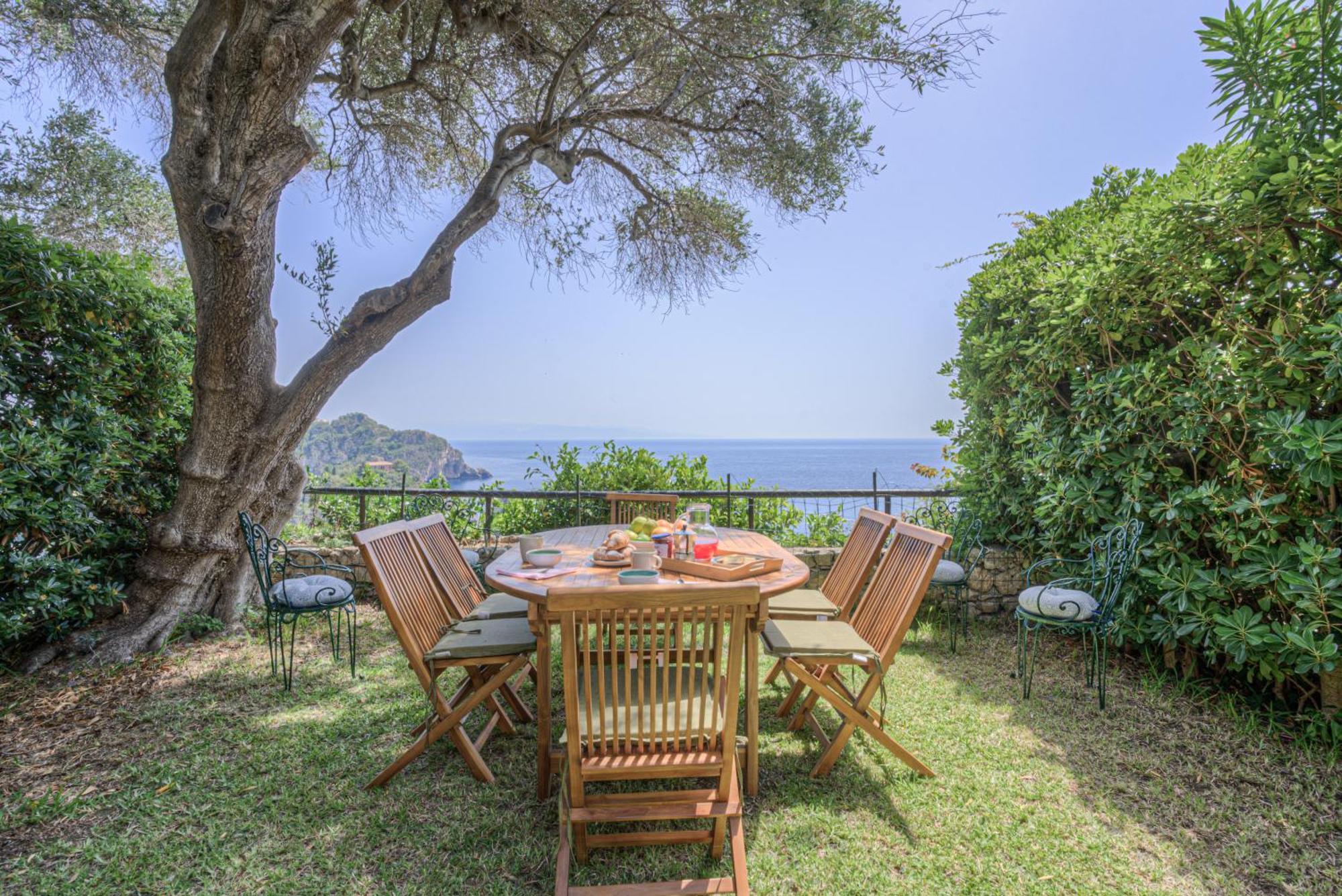 Villa Infinity Vista Mare E Relax Taormina Eksteriør billede