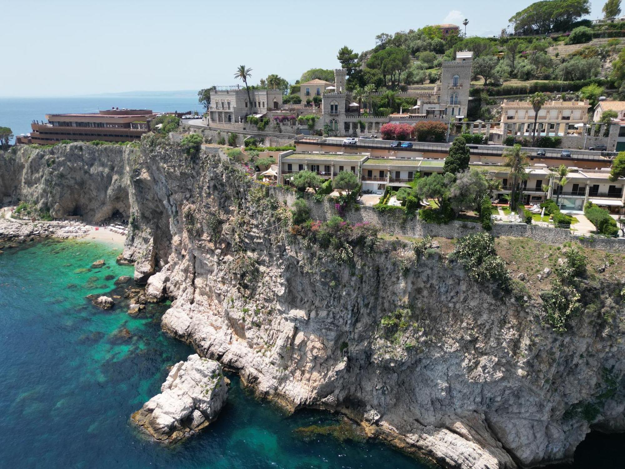 Villa Infinity Vista Mare E Relax Taormina Eksteriør billede