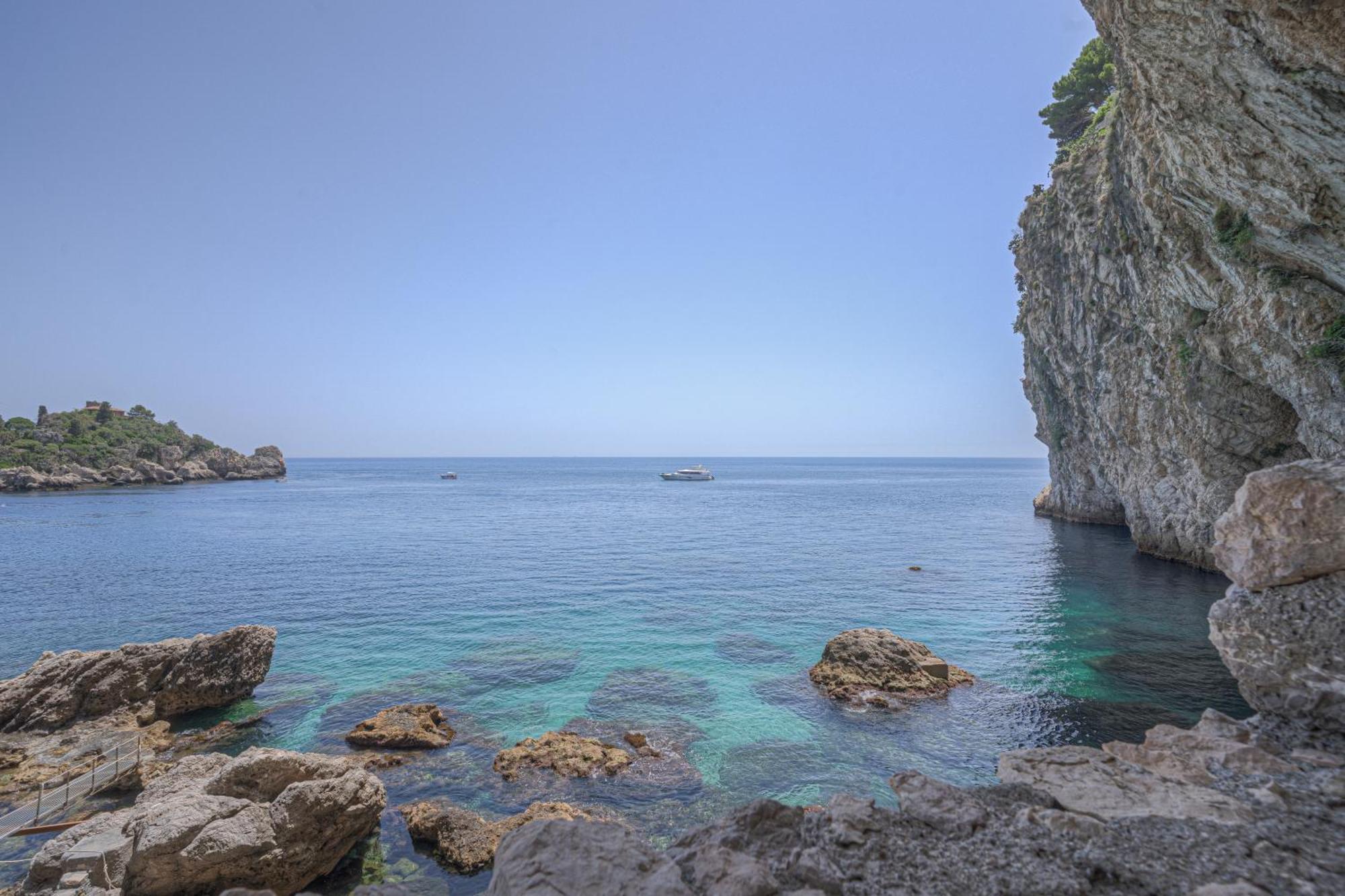Villa Infinity Vista Mare E Relax Taormina Eksteriør billede